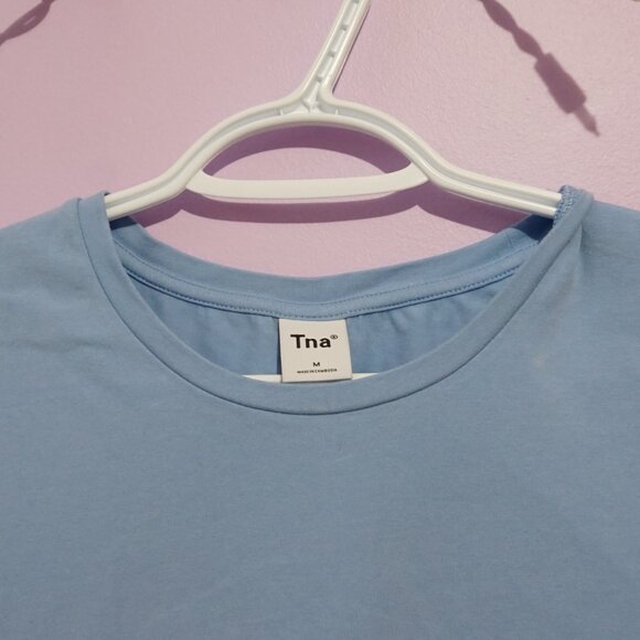 blue t-shirt / tna - Picture 2 of 3